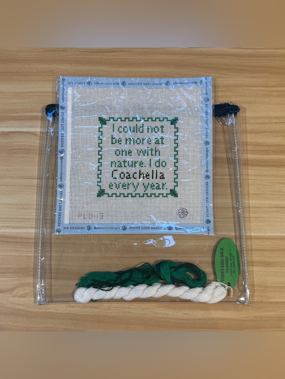 NEW “I Do Coachella Every Year” Canvas + Threads by Penny Linn Designs